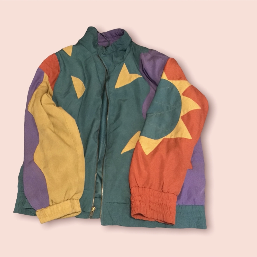 Multi-colored vintage jacket